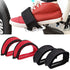 1pair Nylon Bicycle Pedal Straps Toe Clip Foot Strap Belt Adhesively Bicycle Pedal Tape Fixed Gear Bike Cycling Cover Universal Bicycle Fixed Strap Anti-Slip Double Adhesive Pedal Toe Clip Strap Cycling Pedal Accessory