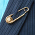 1pc Alloy Double Lion Head Brooch Pin Fashion Safety Pins Women Waist Closing Men Suit Jacket Decoration Jewelry Retro Double Head Safety Pin Temperament Coat Pin