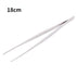 1PC Barbecue Accessories Food Tongs Food Clip Stainless Steel Tweezers Clip Buffet Restaurant Tools Kitchen Gadgets Stainless Steel Barbecue Tweezers