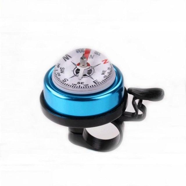 1PC Bicycle Bell Bike Compass Bicycle Bells Mountain Bike Handlebar Compass Ring Aluminum Cycling Bicycle Accessories Bike Horn Bicycle Bell Aluminum Alloy Ring Bell Horn Sound Alarm Mountain Bike Bell Compass Bell Riding Equipment Accessories