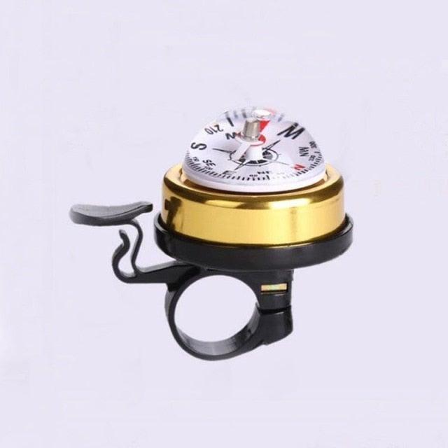 1PC Bicycle Bell Bike Compass Bicycle Bells Mountain Bike Handlebar Compass Ring Aluminum Cycling Bicycle Accessories Bike Horn Bicycle Bell Aluminum Alloy Ring Bell Horn Sound Alarm Mountain Bike Bell Compass Bell Riding Equipment Accessories