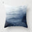 1pc Blue Geometric Landscape Pillowcase Waist Throw Cushion Cover Sofa Printed Navy Blue Throw Pillow Covers Sea Texture Cushion Cover Elegant Decor Square Pillows Covers Car Home Decor 45x45CM