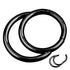 1PC Double Layers Steel Clicker Segment Nose Hoop Rings Hinged Ear Nose Septum Piercing Women Men Nose Tiny Helix Cartilage Tragus Ring Body Jewelry Fake Crystal Nose Piercing Body Jewelry Floral Nose Hoop Nostril Nose Ring