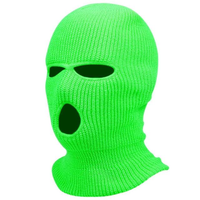 1Pc Embroidery Balaclava Face Mask 3-Hole for Cold Weather, Winter Ski Mask for Men and Women Thermal Cycling Mask Christmas Gift Face Scarf Mask Sunscreen Dustproof Army Cycling Hunting Fishing Tactical Airsoft Hat