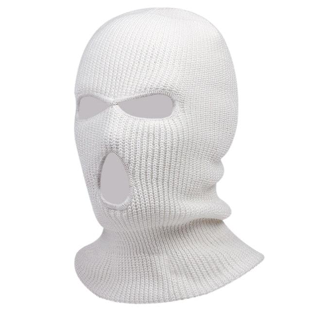 1Pc Embroidery Balaclava Face Mask 3-Hole for Cold Weather, Winter Ski Mask for Men and Women Thermal Cycling Mask Christmas Gift Face Scarf Mask Sunscreen Dustproof Army Cycling Hunting Fishing Tactical Airsoft Hat