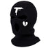 1Pc Embroidery Balaclava Face Mask 3-Hole for Cold Weather, Winter Ski Mask for Men and Women Thermal Cycling Mask Christmas Gift Face Scarf Mask Sunscreen Dustproof Army Cycling Hunting Fishing Tactical Airsoft Hat