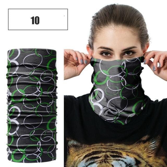 1PC Fashion Men Women Head Face Neck Sunshade Collar Gaiter Tube Bandana Scarf Sports Headwear Scarf Dustproof Outdoor Fishing Face Mask Reusable Washable Cloth Bandanas Women Men Neck Gaiter Cover Turban Multipurpose Balaclava