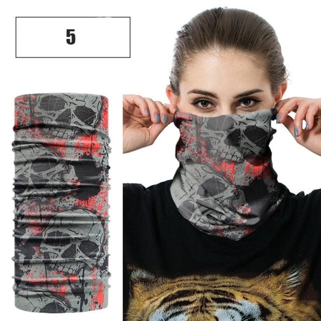 1PC Fashion Men Women Head Face Neck Sunshade Collar Gaiter Tube Bandana Scarf Sports Headwear Scarf Dustproof Outdoor Fishing Face Mask Reusable Washable Cloth Bandanas Women Men Neck Gaiter Cover Turban Multipurpose Balaclava