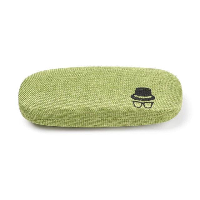 1PC Hard Frame Eyewear Cases Sunglasses Reading Glasses Carry Bag Travel Waterproof Pouch Case Eye Contacts Case Hard Shell Glasses Case Portable Hard Eyeglasses Case Pocket Size Sunglasses