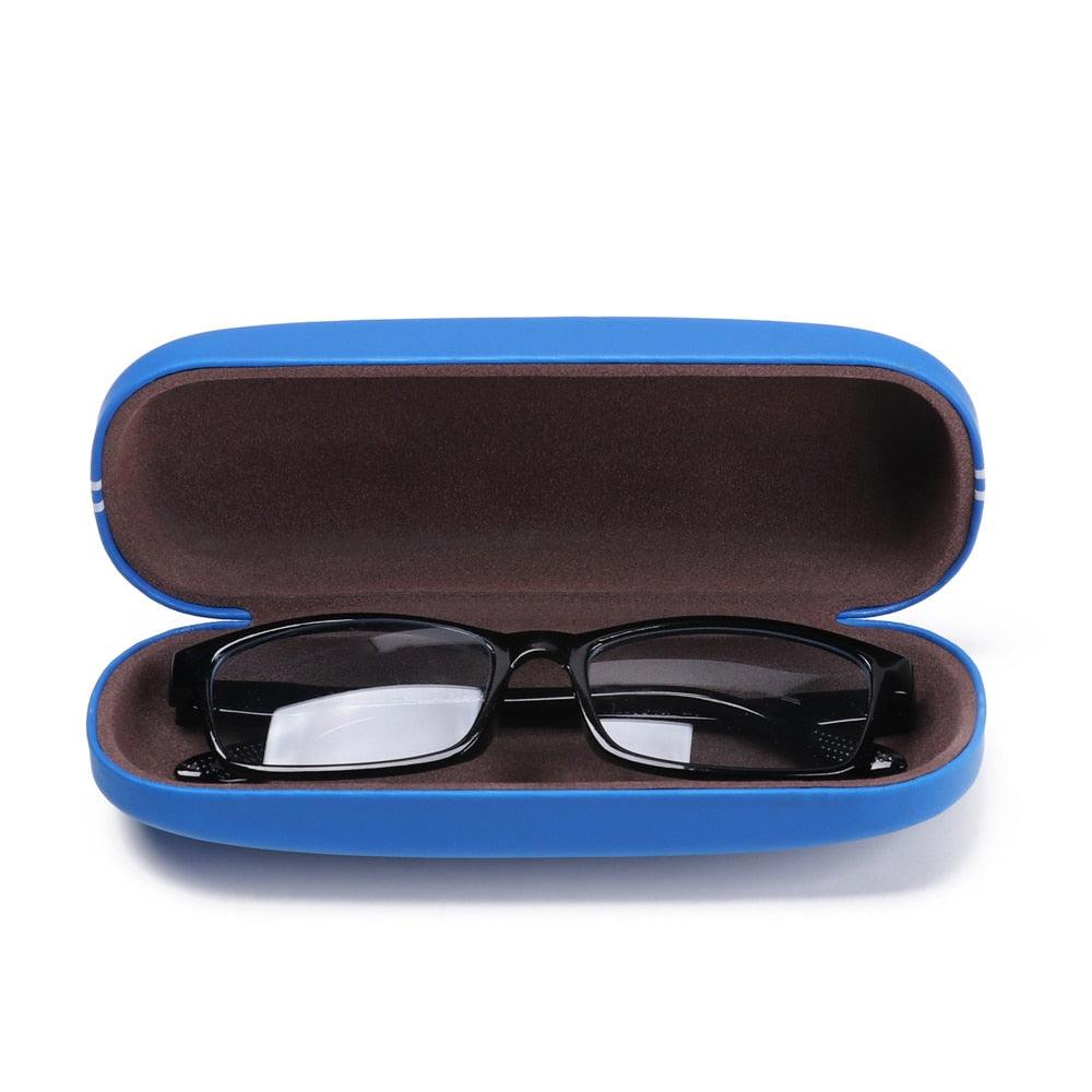 1PC Hard Frame Eyewear Cases Sunglasses Reading Glasses Carry Bag Travel Waterproof Pouch Case Eye Contacts Case Hard Shell Glasses Case Portable Hard Eyeglasses Case Pocket Size Sunglasses