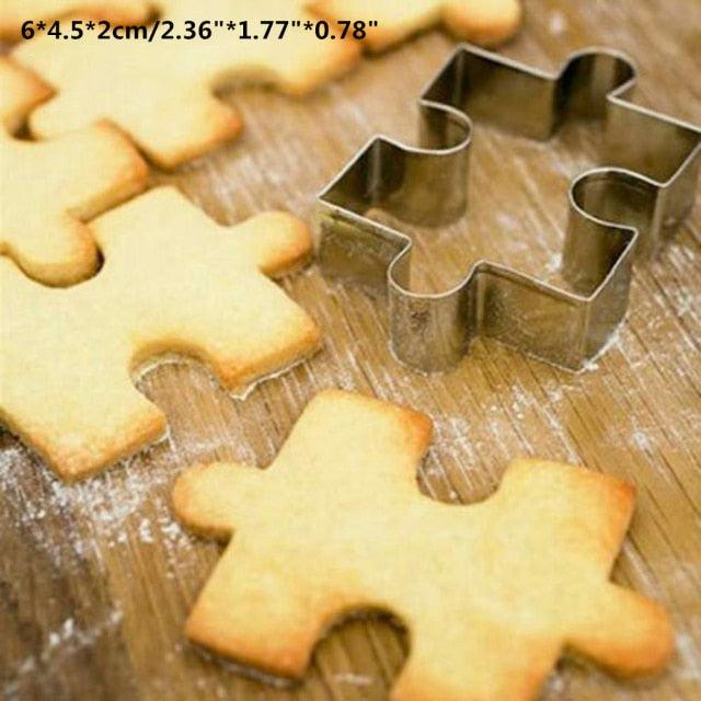 1PC Kitchen Cookie Cutter Cat Shaped Aluminium Mold Sugarcraft Cake Cookies Pastry Baking Cutter Mould Cake Decorating Tools Cute Cat Cookie Cutter Mold Cookie Stamp Perfect For Baking Treats Cookies And Crafts