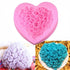 1PC Love Heart Rose Flower Shape 3D Silicone Mold Fondant Chocolate Cake Decorating Baking Tools Moulds Mold Soap Rose Flower Heart Molds Fondant Sugar Pudding Soap Candle Mould