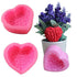 1PC Love Heart Rose Flower Shape 3D Silicone Mold Fondant Chocolate Cake Decorating Baking Tools Moulds Mold Soap Rose Flower Heart Molds Fondant Sugar Pudding Soap Candle Mould