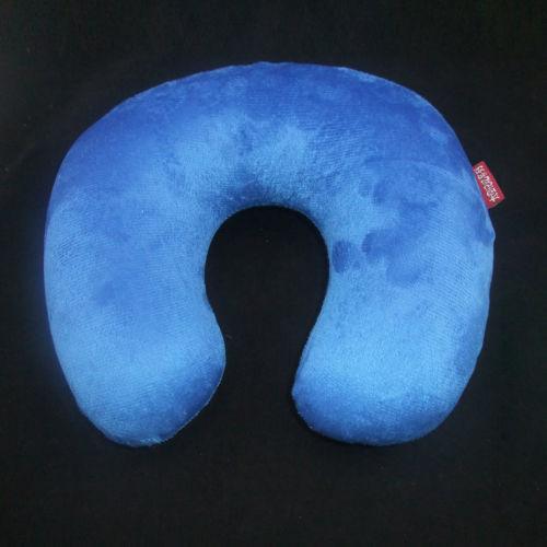 1PC New U Shaped Travel Pillow Car Air Flight Inflatable Pillows Neck Support Headrest Cushion Soft Nursing Cushion Black U-Shape Travel Pillow Automatic Air Inflatable Airplane Car Pillows Ring Pillow Folding Press Type Bed Pillows