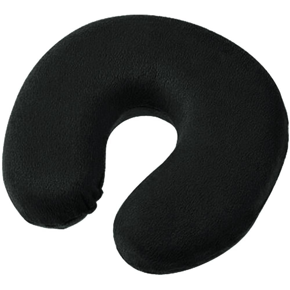 1PC New U Shaped Travel Pillow Car Air Flight Inflatable Pillows Neck Support Headrest Cushion Soft Nursing Cushion Black U-Shape Travel Pillow Automatic Air Inflatable Airplane Car Pillows Ring Pillow Folding Press Type Bed Pillows