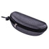 1PC Portable Peanut Stone Shape EVA Sunglasses Box Zipper Closure Eye Glasses Protective Case Holder Eyewear Travel Zipper Eyeglasses Frame Glasses Case Hook For Mens And Womens