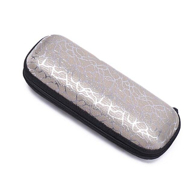 1PC Portable PU Leather Reading Eye Glasses Case Sunglasses Pouch Protection Eyeglasses Holder Eyewear Leather Eyeglass Case Durable Soft Slim Sunglasses Case For Women