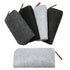 1Pc Portable Soft Wool Felt Cloth Glasses Case Bag Multifunctional Sunglasses Case Fashion Zipper Eyeglasses Pouch Soft Felt Slip In Pouch Simple Case For Sunglasses