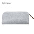 1Pc Portable Soft Wool Felt Cloth Glasses Case Bag Multifunctional Sunglasses Case Fashion Zipper Eyeglasses Pouch Soft Felt Slip In Pouch Simple Case For Sunglasses