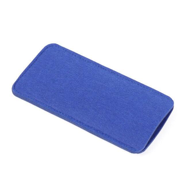 1PC Soft Felt Cloth Glasses Case Sunglasses Reading Glasses Pouch Portable Men Woman Eyeglasses Sleeve Eyewear Protector Pouch Felt Slip In Eyeglass Cases Soft Sunglasses Storage Case Portable Travel Glasses Bag