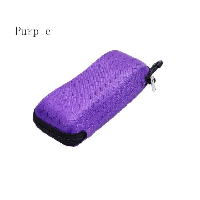 1PC Unisex EVA Eyewear Cases Cover Sunglasses Case For Women Fashion Glasses Box With Zipper Eyeglass Cases Portable Zipper Eyeglasses Case Classic Sunglasses Hard Case For Men