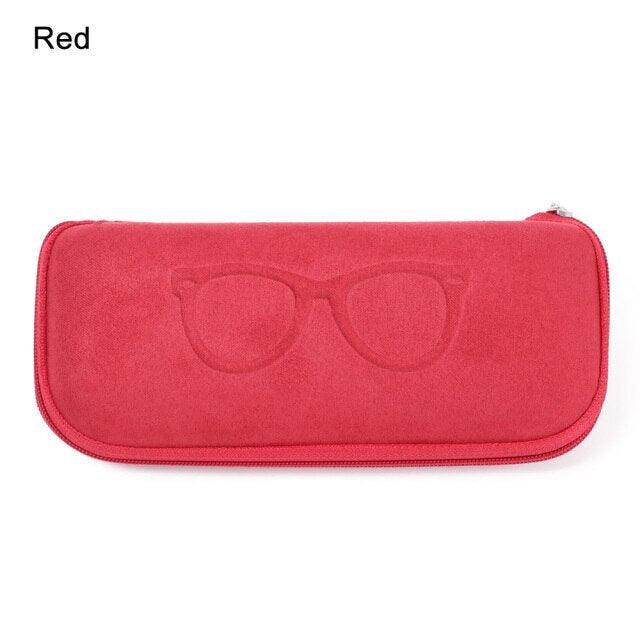 1PC Unisex EVA Eyewear Cases Cover Sunglasses Case For Women Fashion Glasses Box With Zipper Eyeglass Cases Portable Zipper Eyeglasses Case Classic Sunglasses Hard Case For Men