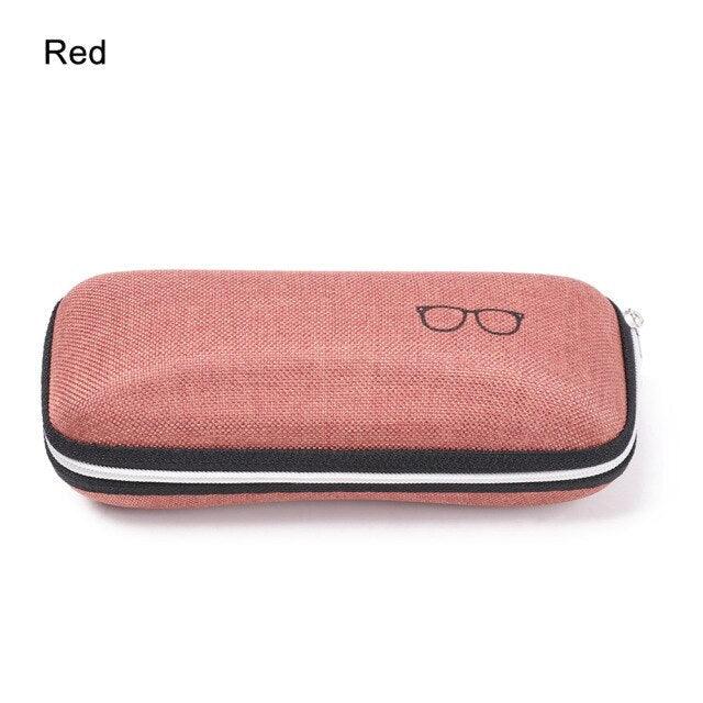 1PC Unisex EVA Eyewear Cases Cover Sunglasses Case For Women Fashion Glasses Box With Zipper Eyeglass Cases Portable Zipper Eyeglasses Case Classic Sunglasses Hard Case For Men