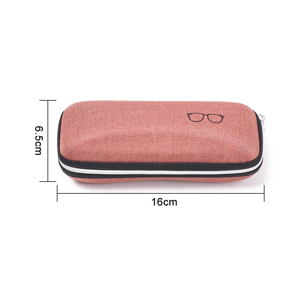 1PC Unisex EVA Eyewear Cases Cover Sunglasses Case For Women Fashion Glasses Box With Zipper Eyeglass Cases Portable Zipper Eyeglasses Case Classic Sunglasses Hard Case For Men