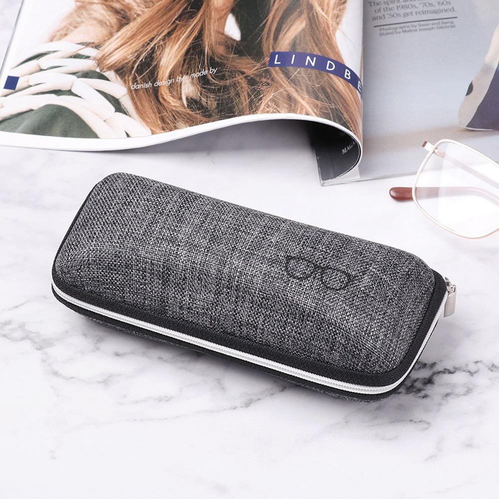 1PC Unisex EVA Eyewear Cases Cover Sunglasses Case For Women Fashion Glasses Box With Zipper Eyeglass Cases Portable Zipper Eyeglasses Case Classic Sunglasses Hard Case For Men