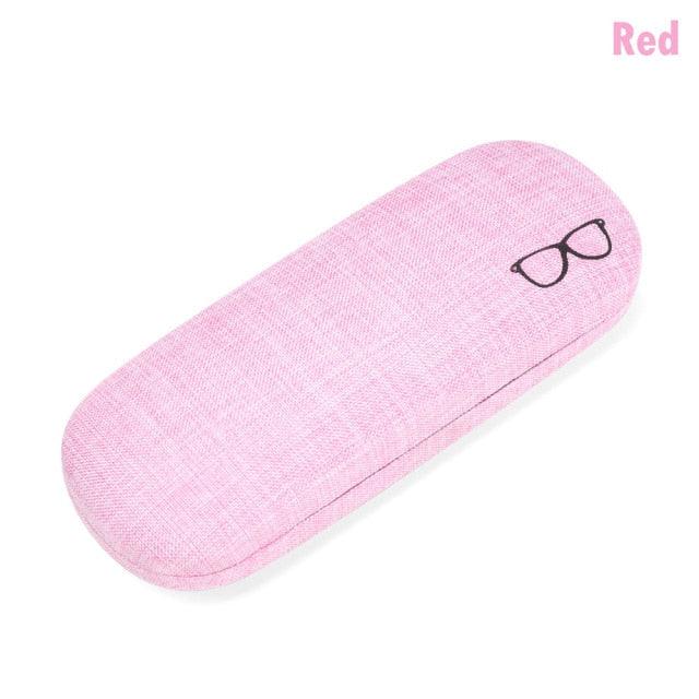 1Pc Unisex Magnet Glasses Women Men Portable Sunglasses Case Optical Reading Eyeglasses Fashion Eyewear Protector Hard Shell Magnetic Closure Eyeglass Case Fits Small To Medium Reading Glasses Case