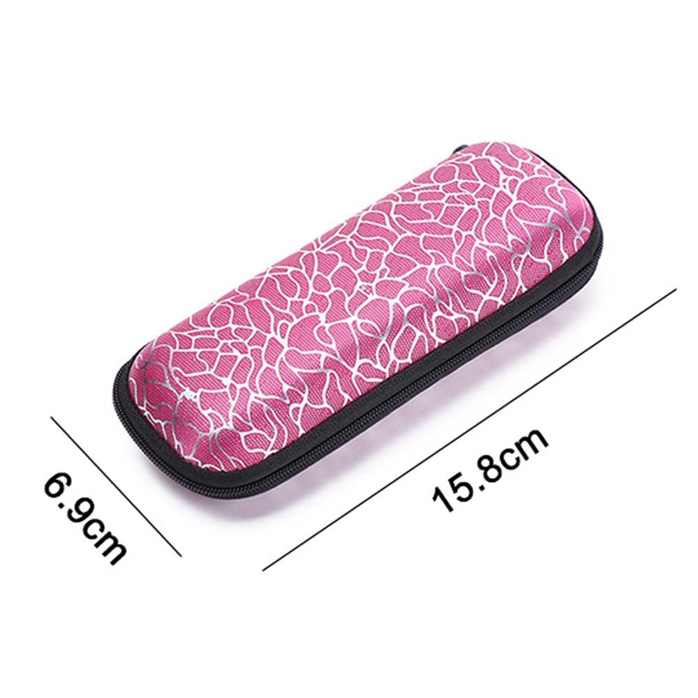 1PC Unisex Sunglasses Protector Box Hard Eye Glasses Case Containers New Protable Rectangle Glasses Zipper Ultra Light Portable Neoprene Glasses Case Eyeglass Safety Pouch