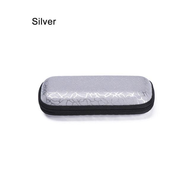 1PC Unisex Sunglasses Protector Box Hard Eye Glasses Case Containers New Protable Rectangle Glasses Zipper Ultra Light Portable Neoprene Glasses Case Eyeglass Safety Pouch