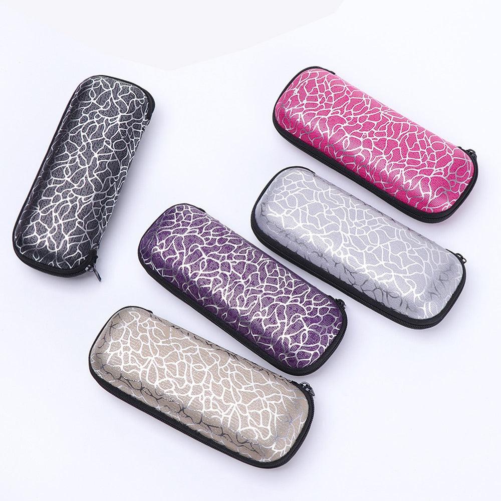 1PC Unisex Sunglasses Protector Box Hard Eye Glasses Case Containers New Protable Rectangle Glasses Zipper Ultra Light Portable Neoprene Glasses Case Eyeglass Safety Pouch