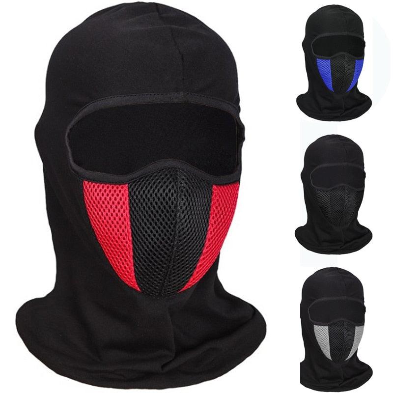 1Pcs Balaclava Mask Motorcycle Full Face Shield  Bike Motorcycle Ice Silk Windproof Dustproof Sunscreen Mask Wild Helmet Hood Balaclava Face Scarf Mask Sunscreen Dustproof Army Cycling Hunting Fishing Tactical Airsoft Hat