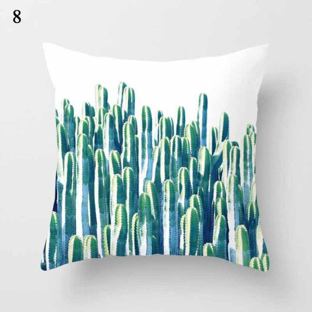 1Pcs Blue Pattern Cushion Cover Polyester Pillowcase Decorative Navy Blue White Pillow Covers Pillow Case Blue Home Bedroom Sofa Decor Pillow Cover