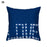 1Pcs Blue Pattern Cushion Cover Polyester Pillowcase Decorative Navy Blue White Pillow Covers Pillow Case Blue Home Bedroom Sofa Decor Pillow Cover