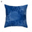 1Pcs Blue Pattern Cushion Cover Polyester Pillowcase Decorative Navy Blue White Pillow Covers Pillow Case Blue Home Bedroom Sofa Decor Pillow Cover