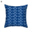 1Pcs Blue Pattern Cushion Cover Polyester Pillowcase Decorative Navy Blue White Pillow Covers Pillow Case Blue Home Bedroom Sofa Decor Pillow Cover