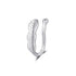 1Pcs C Shaped Fake Nose Ring Hoop Septum Rings Twist U Shape Nose Piercing Fake Piercing Jewelry Faux Piercing Products Fashion Surgical Steel Nose Hoop Nose Ring Stud Punk Style  Nose Ring Hoops  Body Piercing Ear Piercing Body Piercing Jewelry