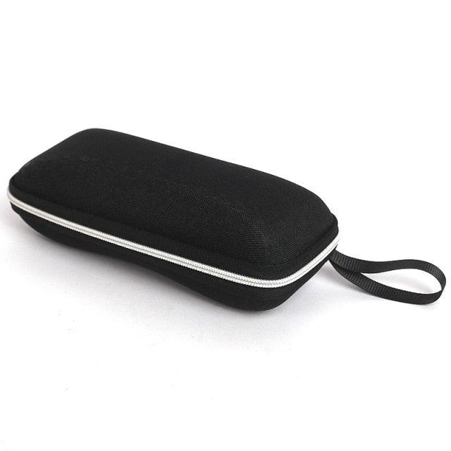 1Pcs EVA Eyewear Cases Cover Sunglasses Case For Women Fashion Glasses Box With Lanyard Zipper Sunglasses Case For Women’s Men’s Eyeglasses Case EVA Hard Shall Zipper Eyewear Case