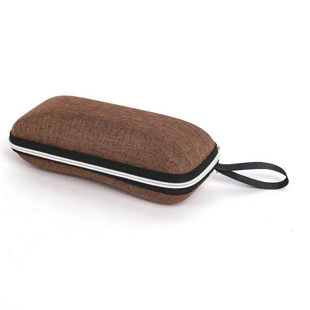 1Pcs EVA Eyewear Cases Cover Sunglasses Case For Women Fashion Glasses Box With Lanyard Zipper Sunglasses Case For Women’s Men’s Eyeglasses Case EVA Hard Shall Zipper Eyewear Case