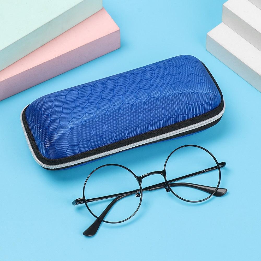 1Pcs EVA Eyewear Cases Cover Sunglasses Case For Women Fashion Glasses Box With Lanyard Zipper Sunglasses Case For Women’s Men’s Eyeglasses Case EVA Hard Shall Zipper Eyewear Case