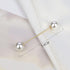 1pcs Fashion Pearl Fixed Strap Charm Safety Pin Sweater Cardigan Clip Brooches Rhinestone Metal Jewelry Sweater Shawl Clips Faux Crystal and Pearl Pins for Fixing on Sweaters