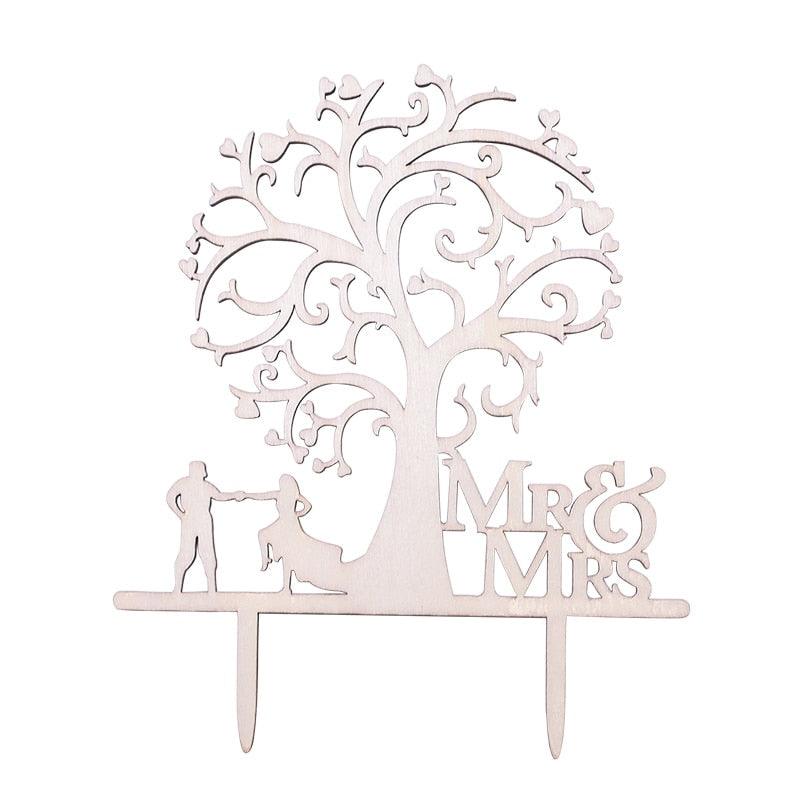 1Pcs Hollow Letter Love Just Married Mr & Mrs Cake Topper Mr and Mrs Cake Toppers Wooden Wedding Cake Topper Party Cake Decoration Mr And Mrs Cake Topper Bride and Groom Wooden Wedding Cake Topper For Wedding Party Supplies