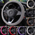 1Pcs Ice Silk Steering Wheel Cover Non-Slip Car Wheel Cover Protector Breathable Microfiber Universal For Leather Viscose, Breathable, Anti-Slip Steering Wheel Cover Wear-resistant Anti-slip Car Accessories Black Red Rose Gray Beige Purple - ALLURELATION - 553, Accessories, Anti-Slip Steering Wheel, Breathable Anti-Slip Steering Wheel, car, Car Accessories, Car Gadgets, Car Steering Wheel, Slip Steering Wheel Cover, Sparkling Car Steering Wheel, Steering Wheel, Steering Wheel Cover - Stevvex.com