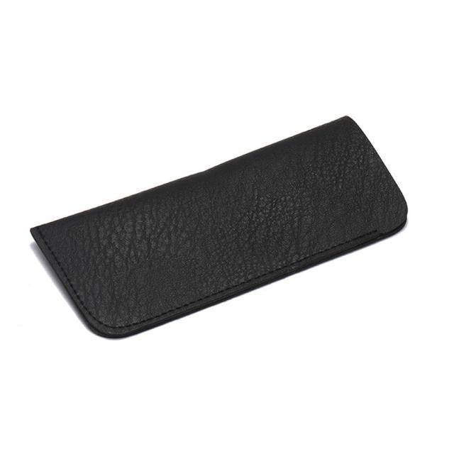 1pcs New Fashionable Sunglasses Bag Leather Glass Case Pouch Mobile Phone Wallet Storege Case Portable Glasses Organizer Pouch Bags Soft PU Leather Glasses Bag