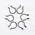 1pcs U Shaped Fake Nose Ring Hoop Septum Rings Stainless Steel Nose Piercing Fake Piercing Horseshoe Nose Rings Earrings Septum Ring Tragus Piercing Earring Hoop Lip Horseshoe Piercing Retainer Helix Hoop Ear Earring Jewelry