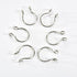 1pcs U Shaped Fake Nose Ring Hoop Septum Rings Stainless Steel Nose Piercing Fake Piercing Horseshoe Nose Rings Earrings Septum Ring Tragus Piercing Earring Hoop Lip Horseshoe Piercing Retainer Helix Hoop Ear Earring Jewelry