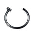 1pcs U Shaped Fake Nose Ring Hoop Septum Rings Stainless Steel Nose Piercing Fake Piercing Horseshoe Nose Rings Earrings Septum Ring Tragus Piercing Earring Hoop Lip Horseshoe Piercing Retainer Helix Hoop Ear Earring Jewelry