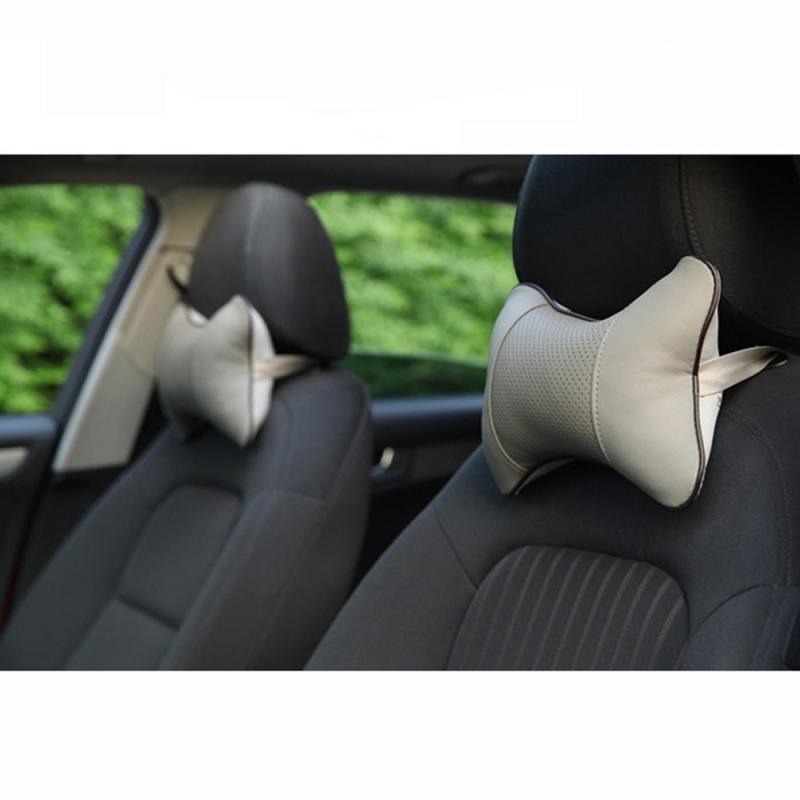 1pcs Universal Car Neck Pillows PVC Leather Breathable Mesh Auto Car Neck Rest Headrest Cushion Headrest Pillow Pillow Neck Pillows Both Side Pu Leather Pack Headrest Fit for Most Cars Filled Fiber Universal Car Pillow Car Interior Accessories - ALLURELATION - 552, Car Neck Pillows, Car Pillows, Interior Accessories, Neck Pillows, Pillow Accessories, Pillow Car Interior Accessories, Pillow Interior Accessories, Travel Pillows, Universal Car Neck, Universal Car Neck Pillows - Stevvex.com